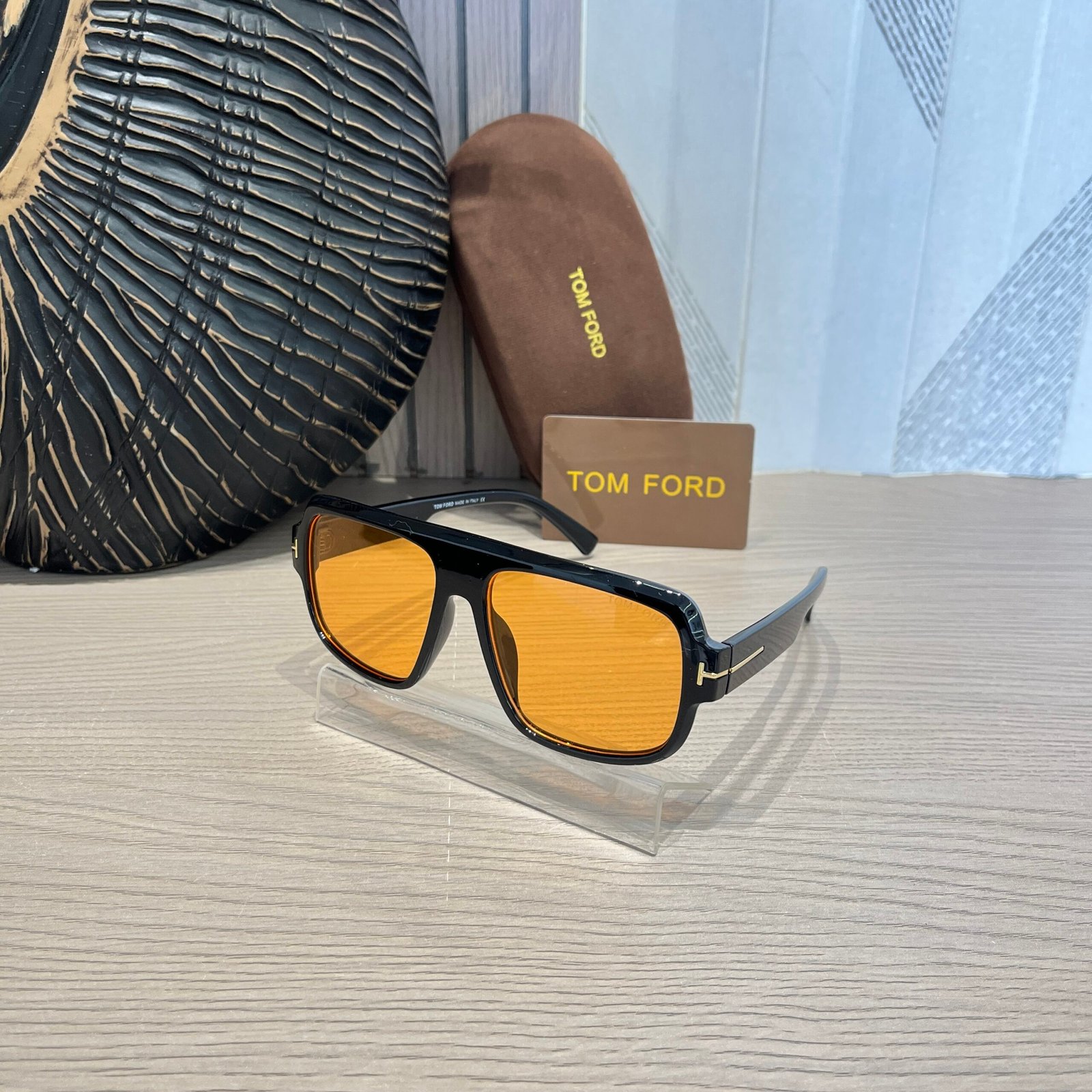 Tom ford light yellow glass premium Sunglasses’s