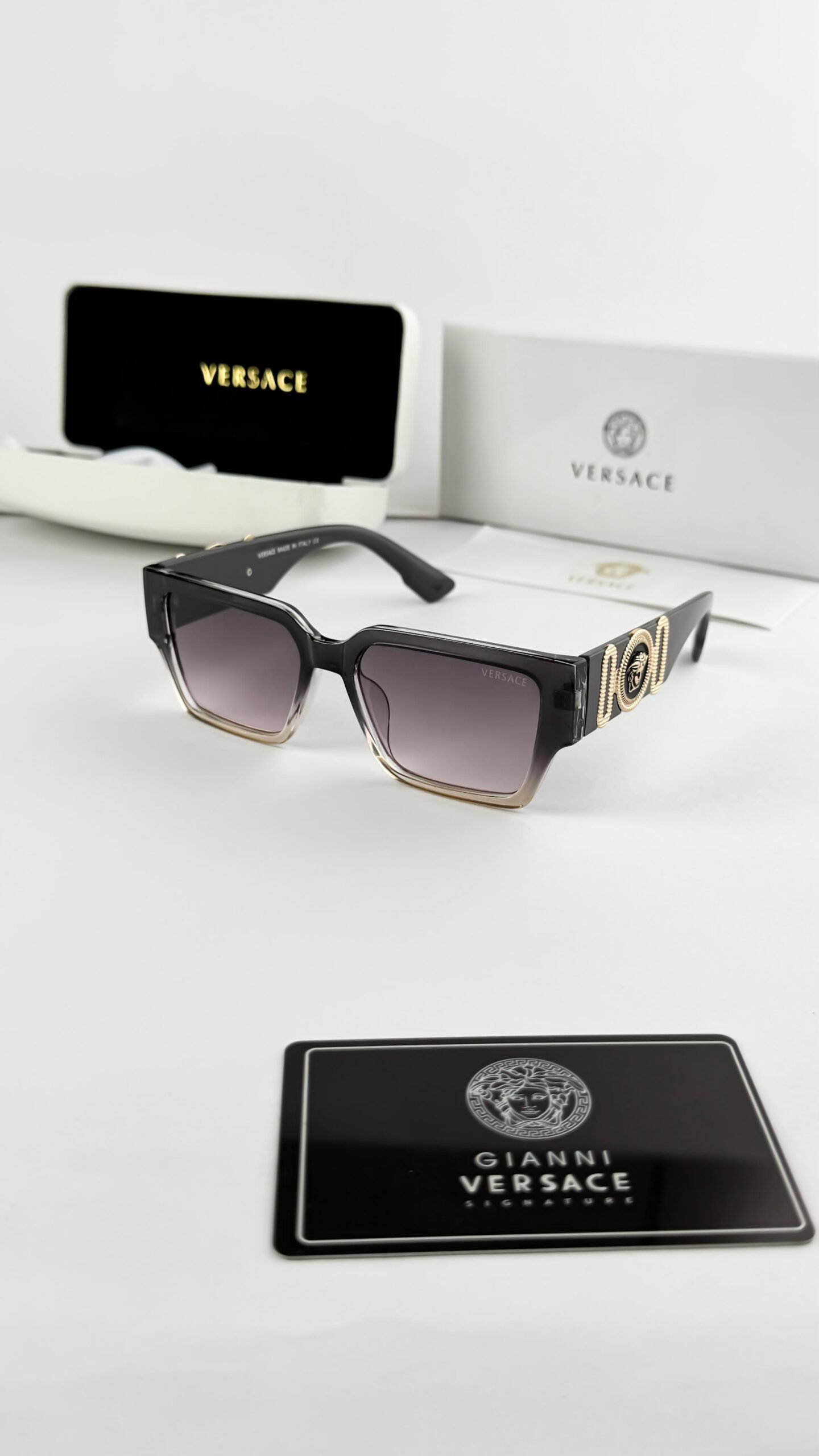 VERSACE Grey shadesd 4461