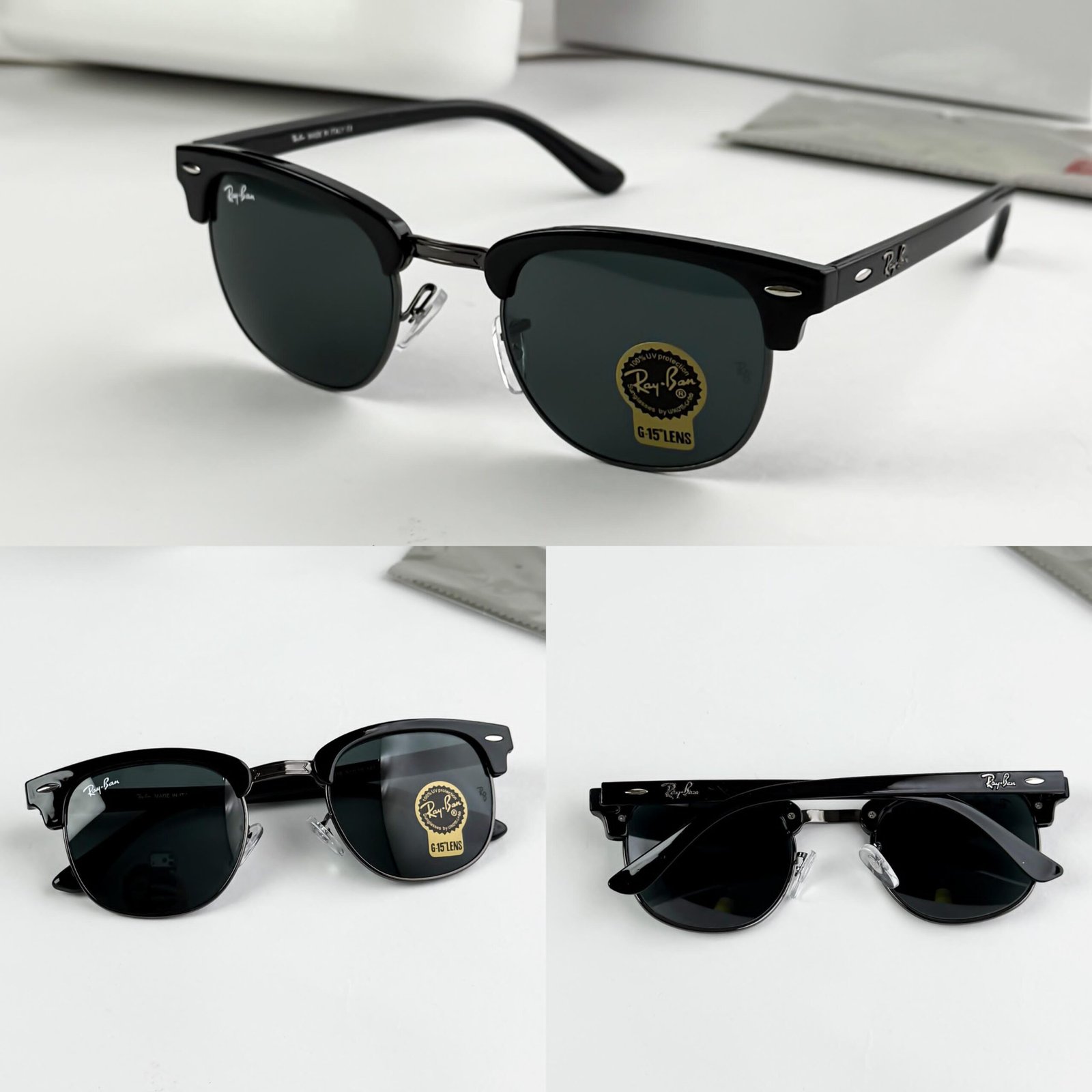 RAYBA BLACK CLUB MASTER 3016