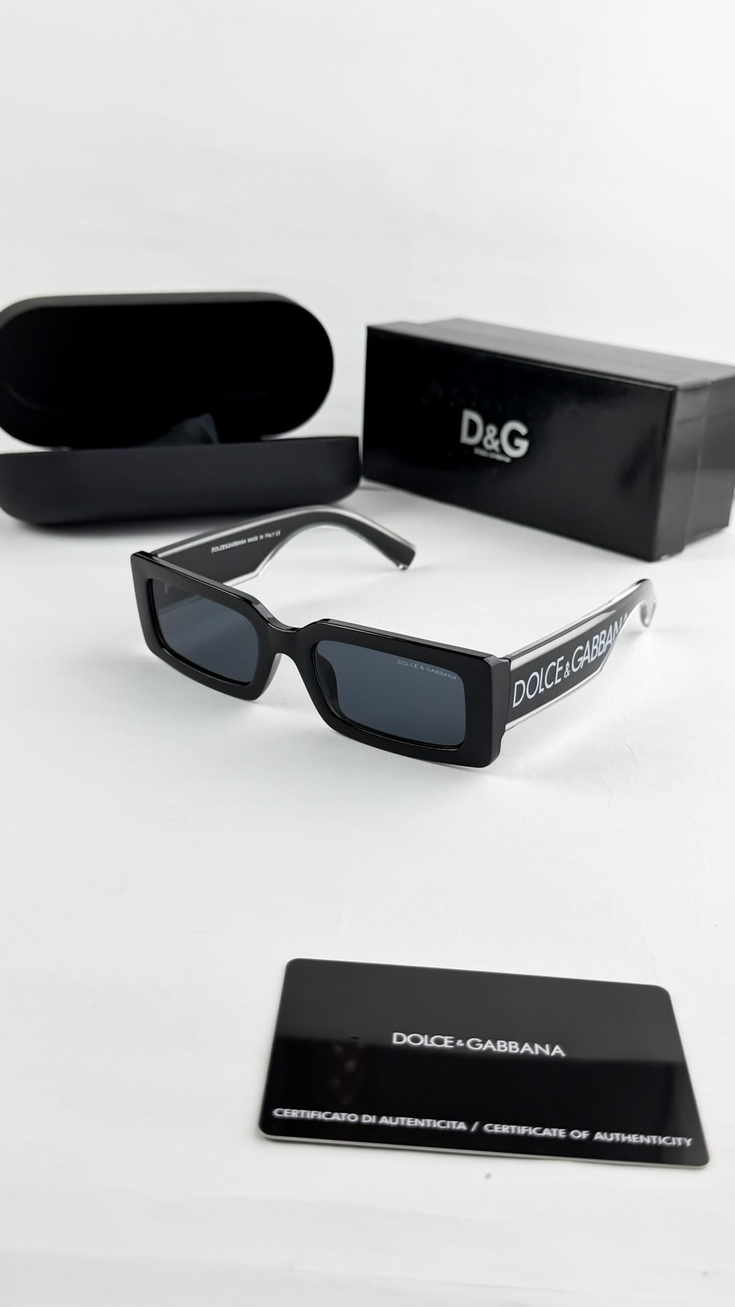 Dolc Gabbana transprent blck 6187