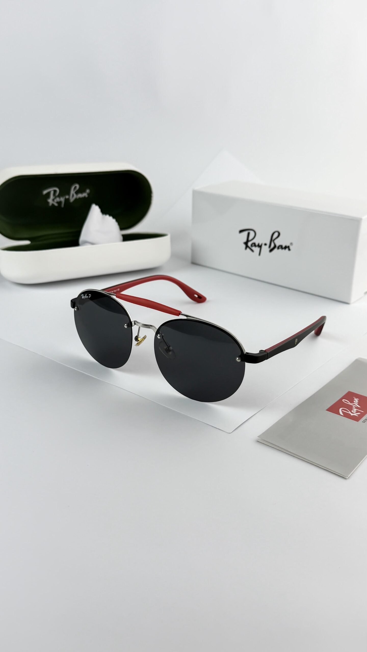 RAYBAN FERRARI RED&BLACK 2663
