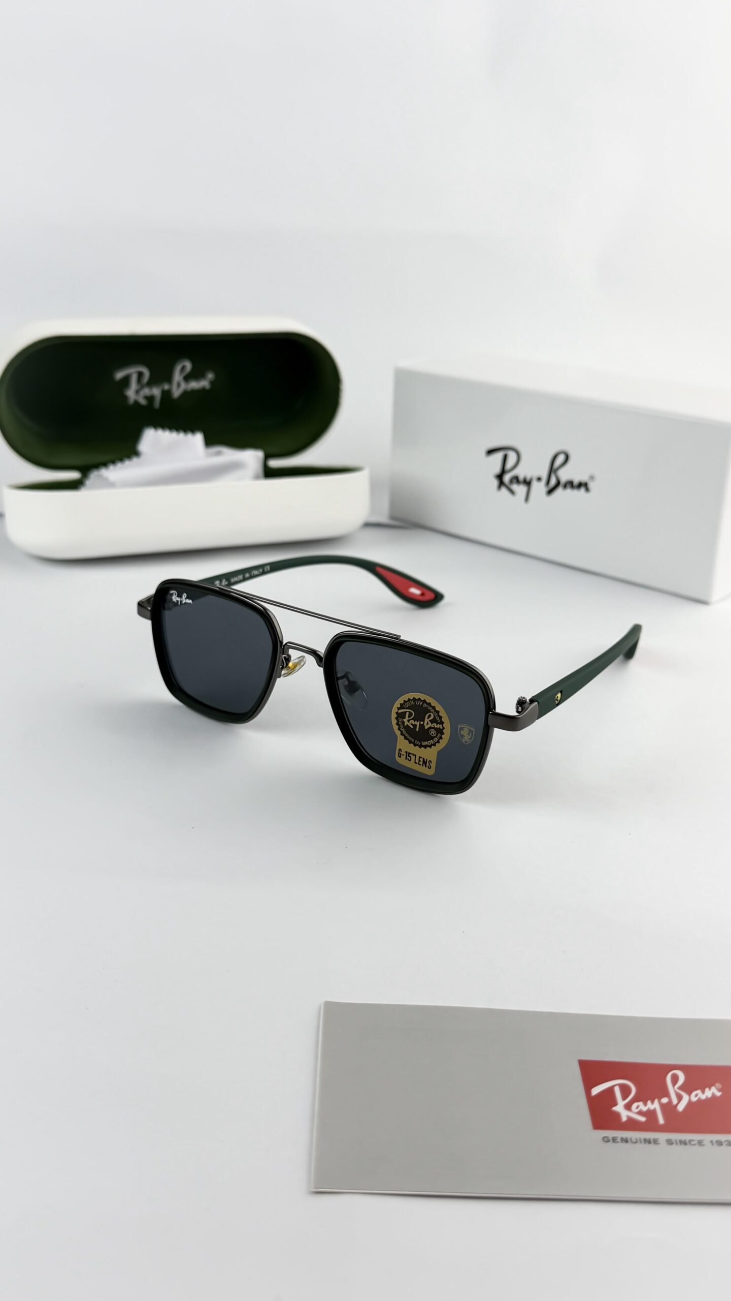 RAYBA GREEN BLACK 06