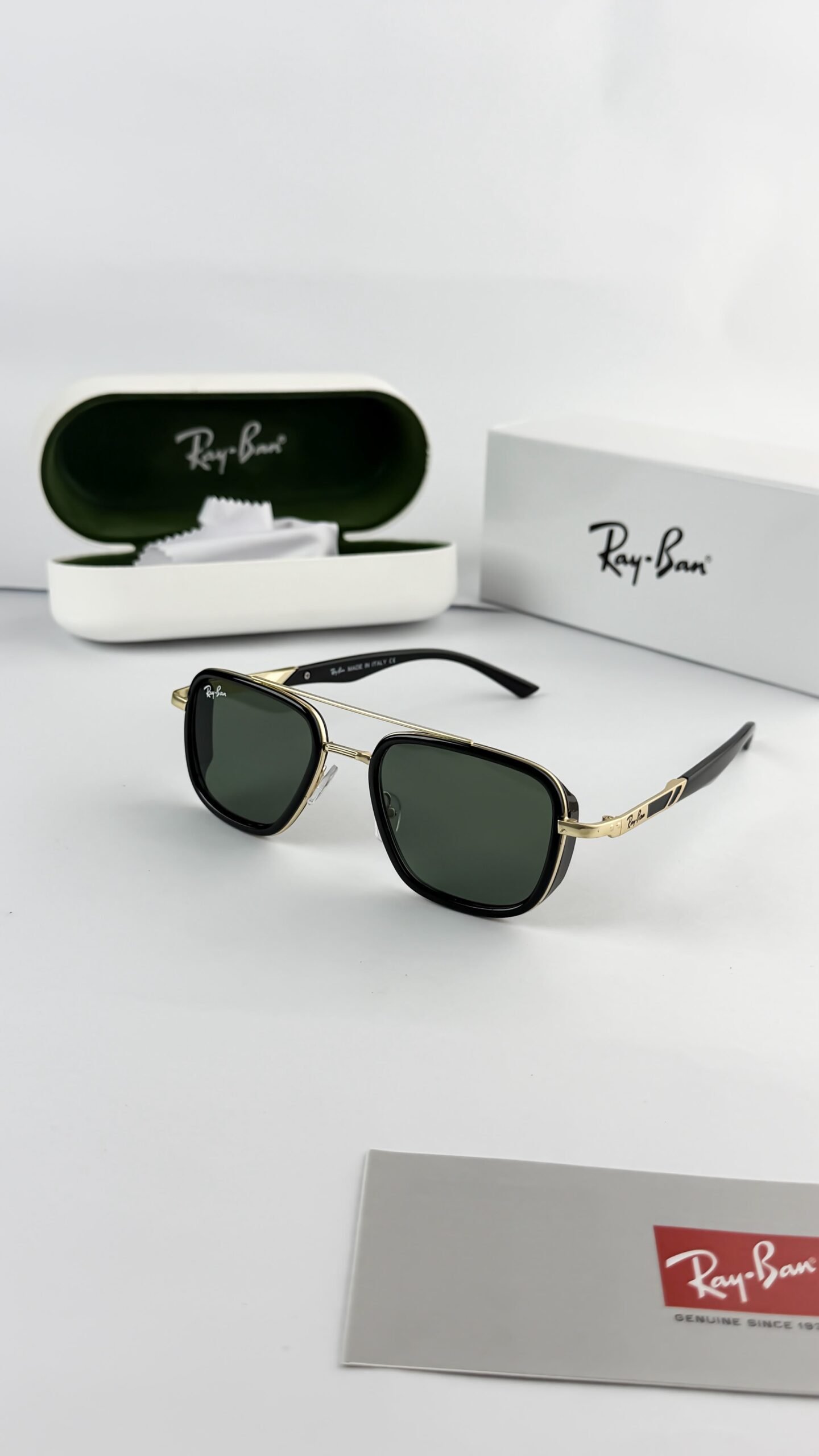 RAYBA GOLD GREEN 3621